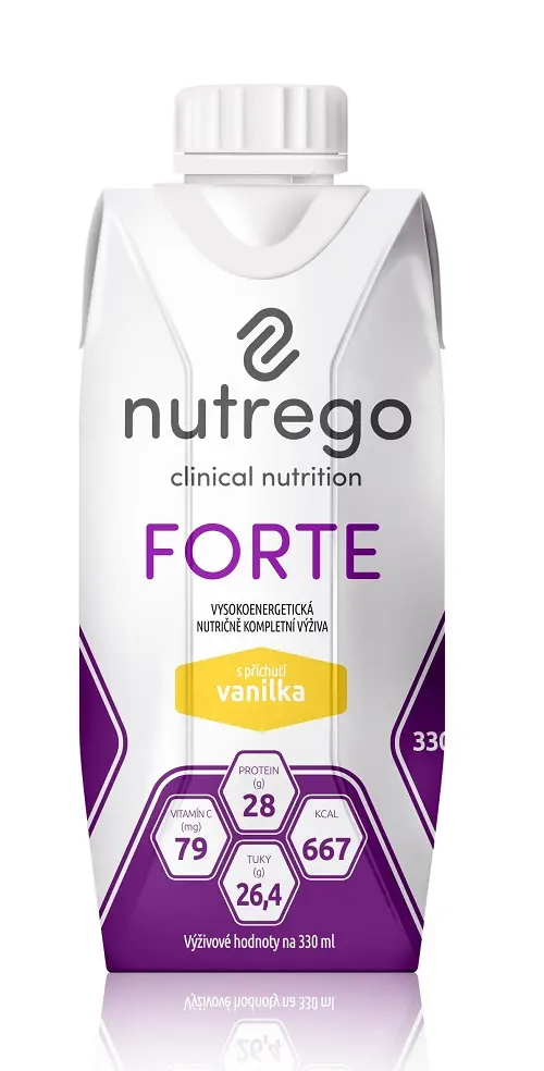Nutrego FORTE s příchutí vanilka por.sol.12 x 330 ml