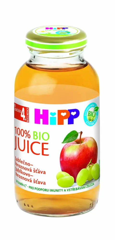 HiPP BIO Jablečno-hroznová 200 ml