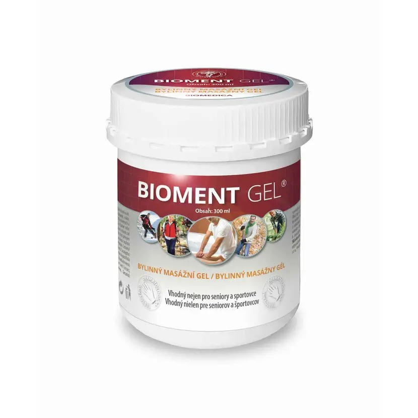 Biomedica Bioment masážní gel 300 ml