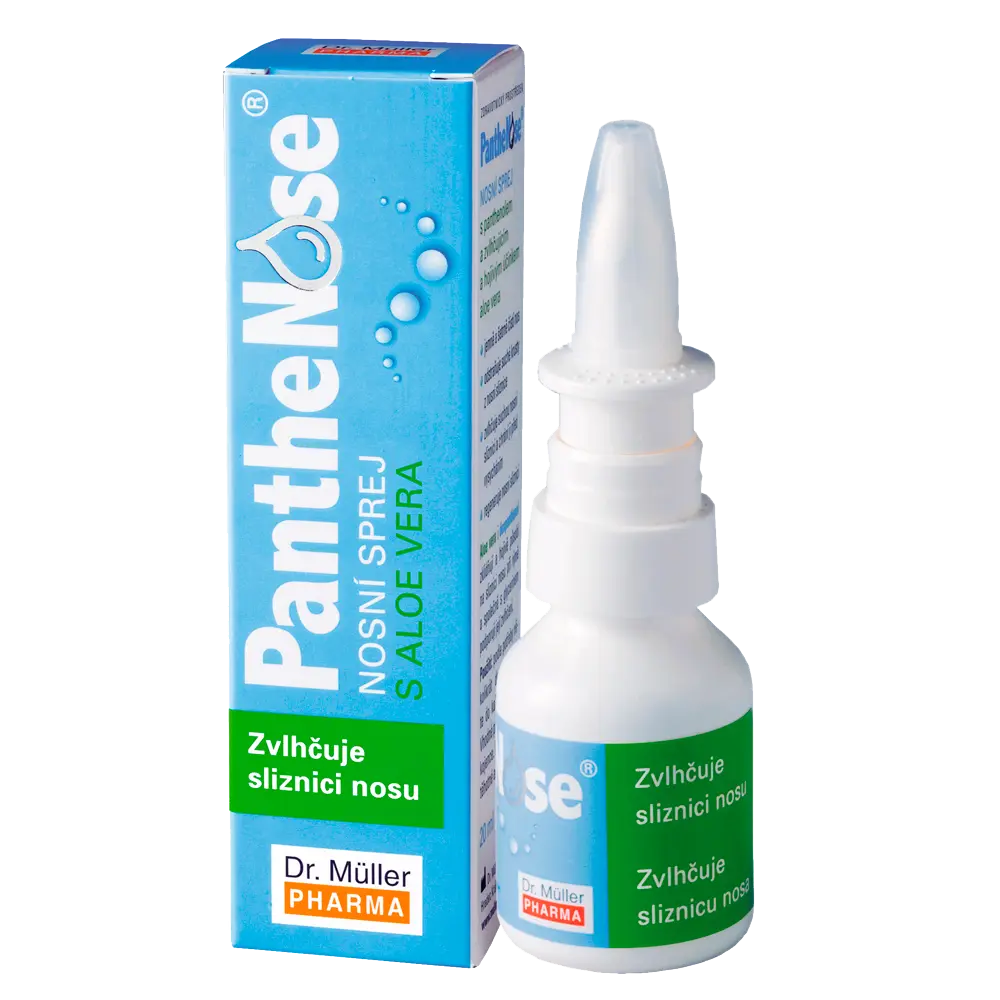 PantheNose® nosní sprej s Aloe Vera, 20 ml