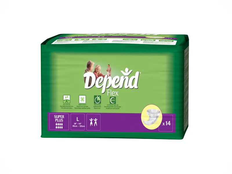 Depend Flex Super Plus L 14 ks