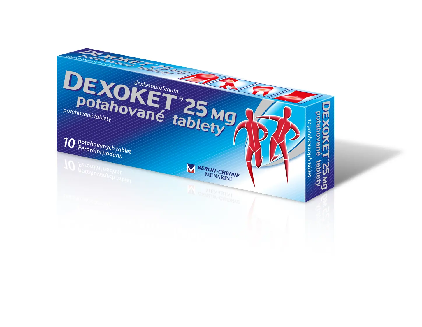 Dexoket 25 tablety por.tbl.flm. 10 x 25 mg