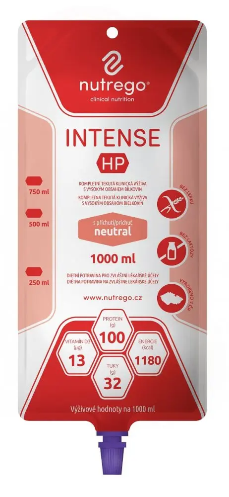 Nutrego Intense HP s příchutí neutral por.sol.6 x 1000 ml