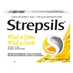 STREPSILS Med a Citron 24 pastilek