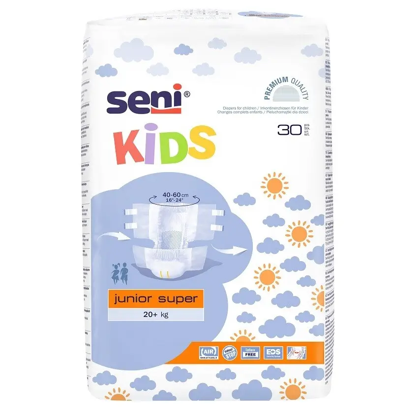 Seni Kids Junior Super plenkové kalhotky 20+kg 30 ks
