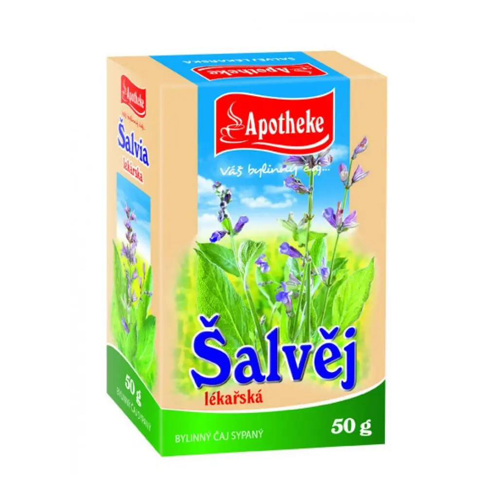 Apotheke Šalvěj lékařská nať sypaný čaj 50 g