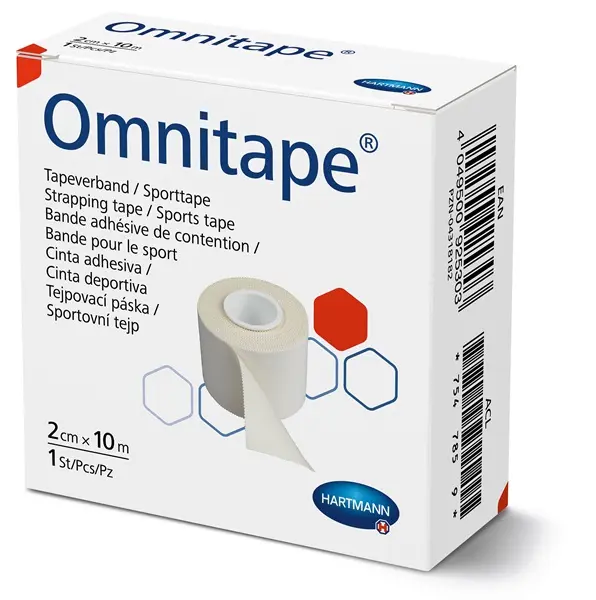 Páska fixační pro taping Omnitape 2cmx10m 1 ks