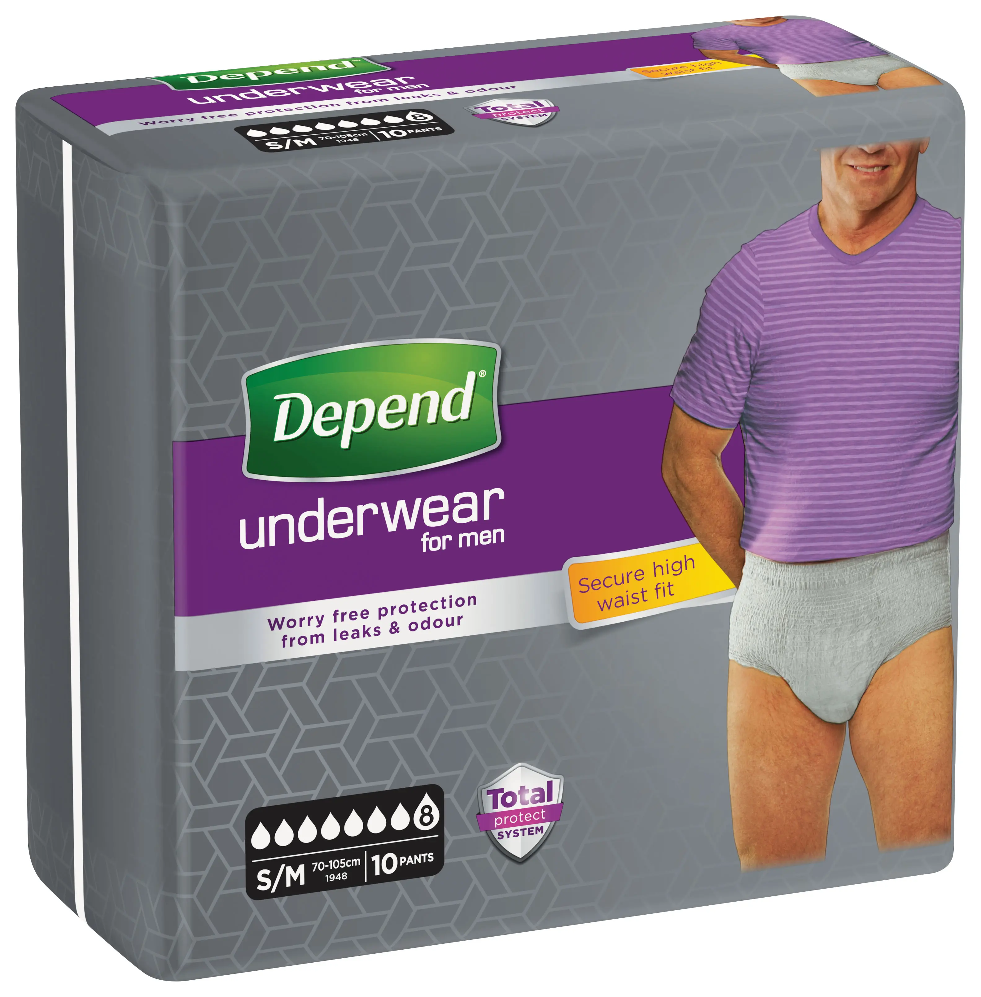 Depend Super pro muže S/M 10 ks