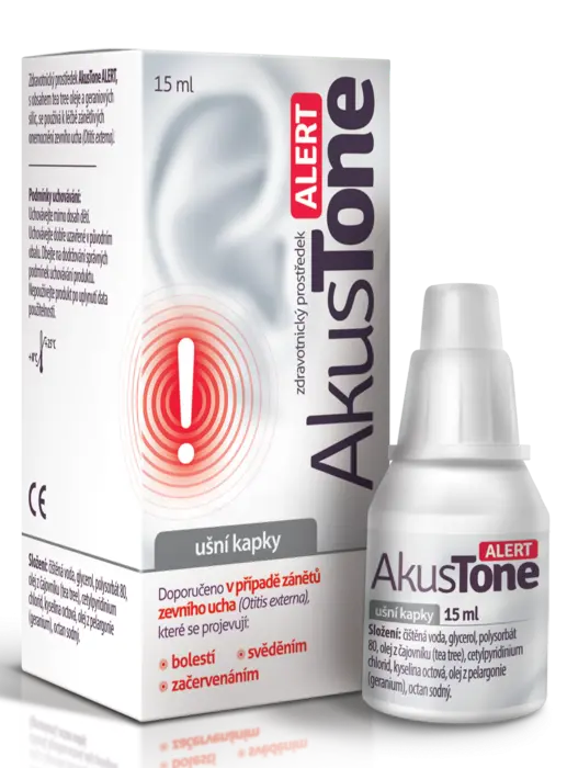 AkusTone ALERT ušní kapky 15 ml