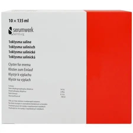 Klysma salinické 10 x 135 ml