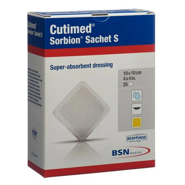 Cutimed Sorbion Sachet S 10 x 10 cm 25 ks