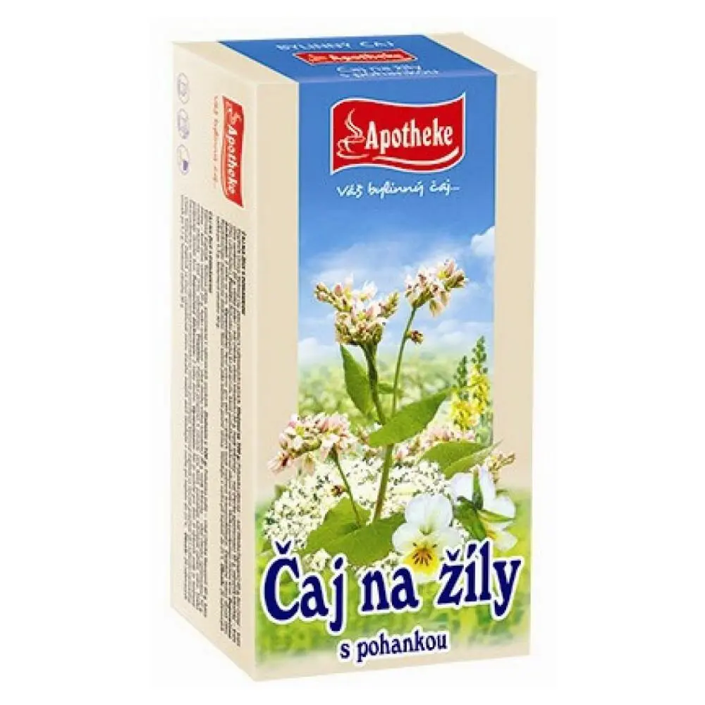 Apotheke čaj na žíly s pohankou 20 x 1,5 g