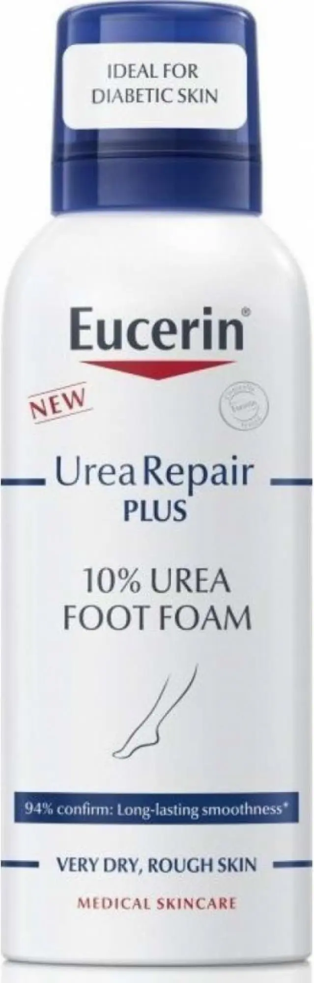 EUCERIN UreaRepair pěna na nohy 10% Urea 150 ml