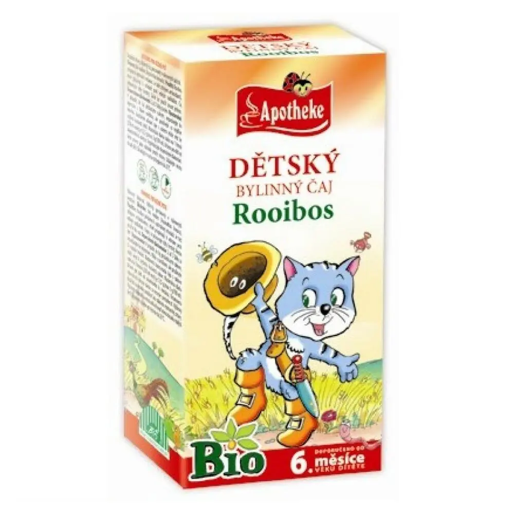 Apotheke Bio rooibos běžné pití 20 x 1,5 g