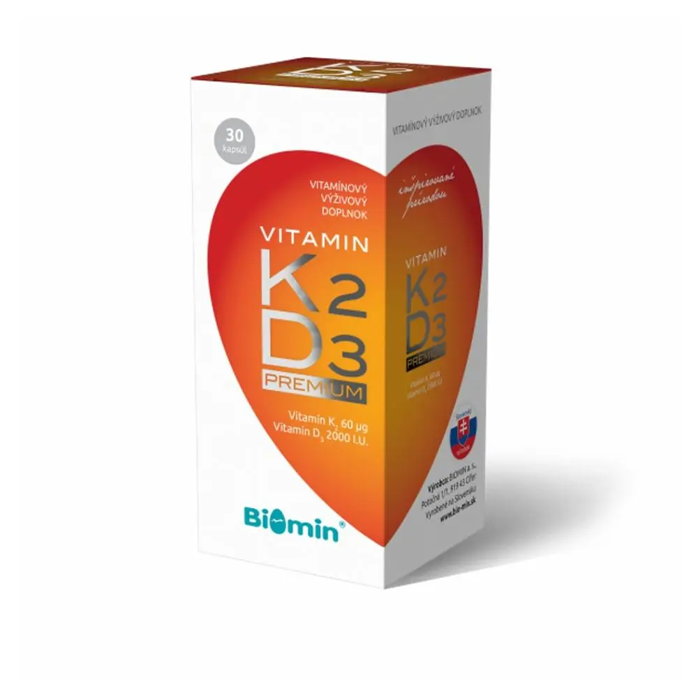 Biomin Vitamin K2D3 PREMIUM+ 60 tobolek