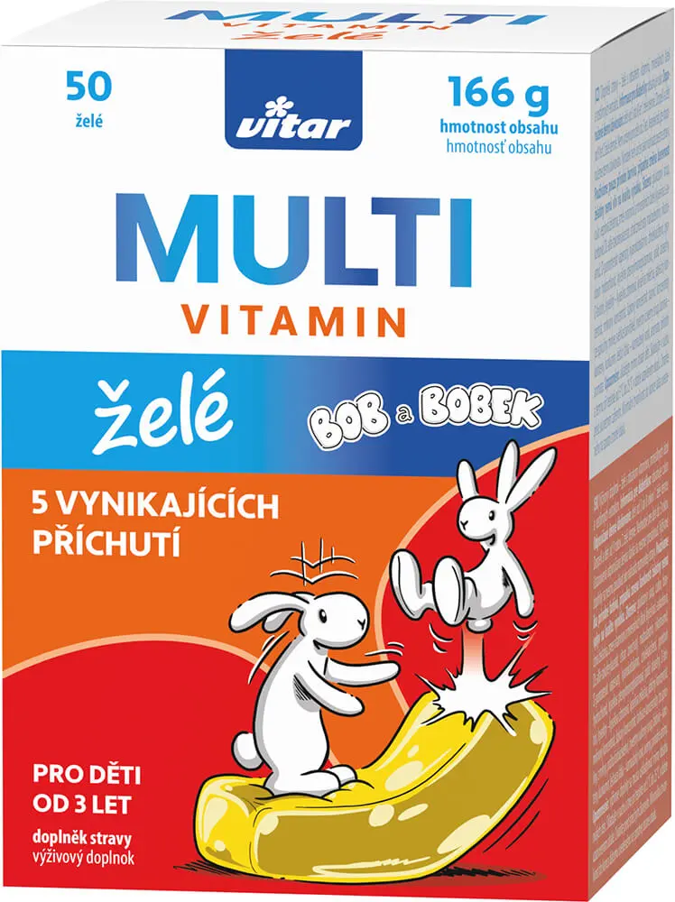 Vitar Kids Multi želé 50ks