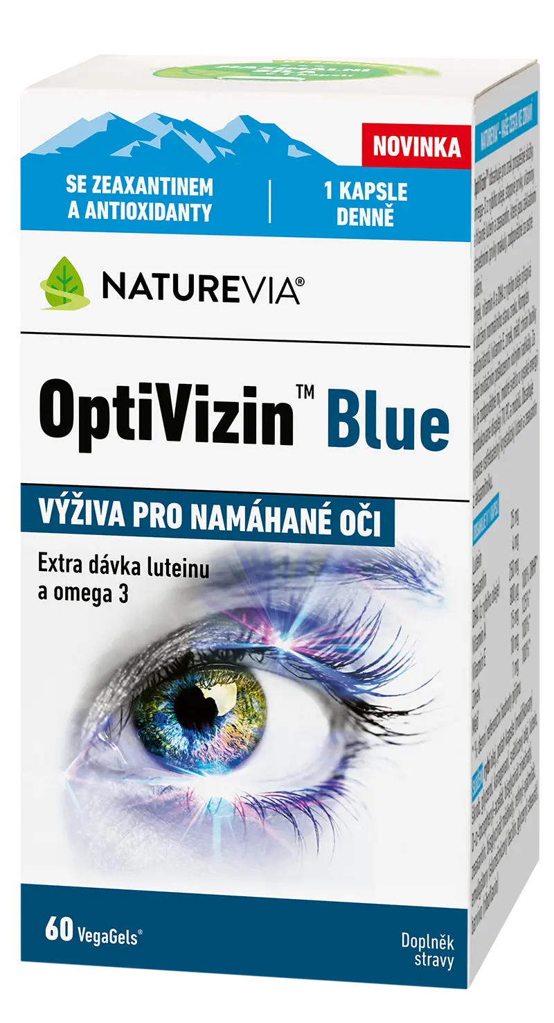 NatureVia OptiVizin Blue 60 kapslí