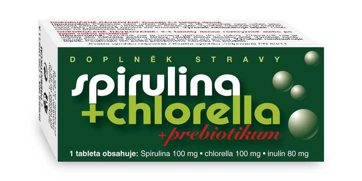 Naturvita spirulina chlorella proBiotikum 90 tablet