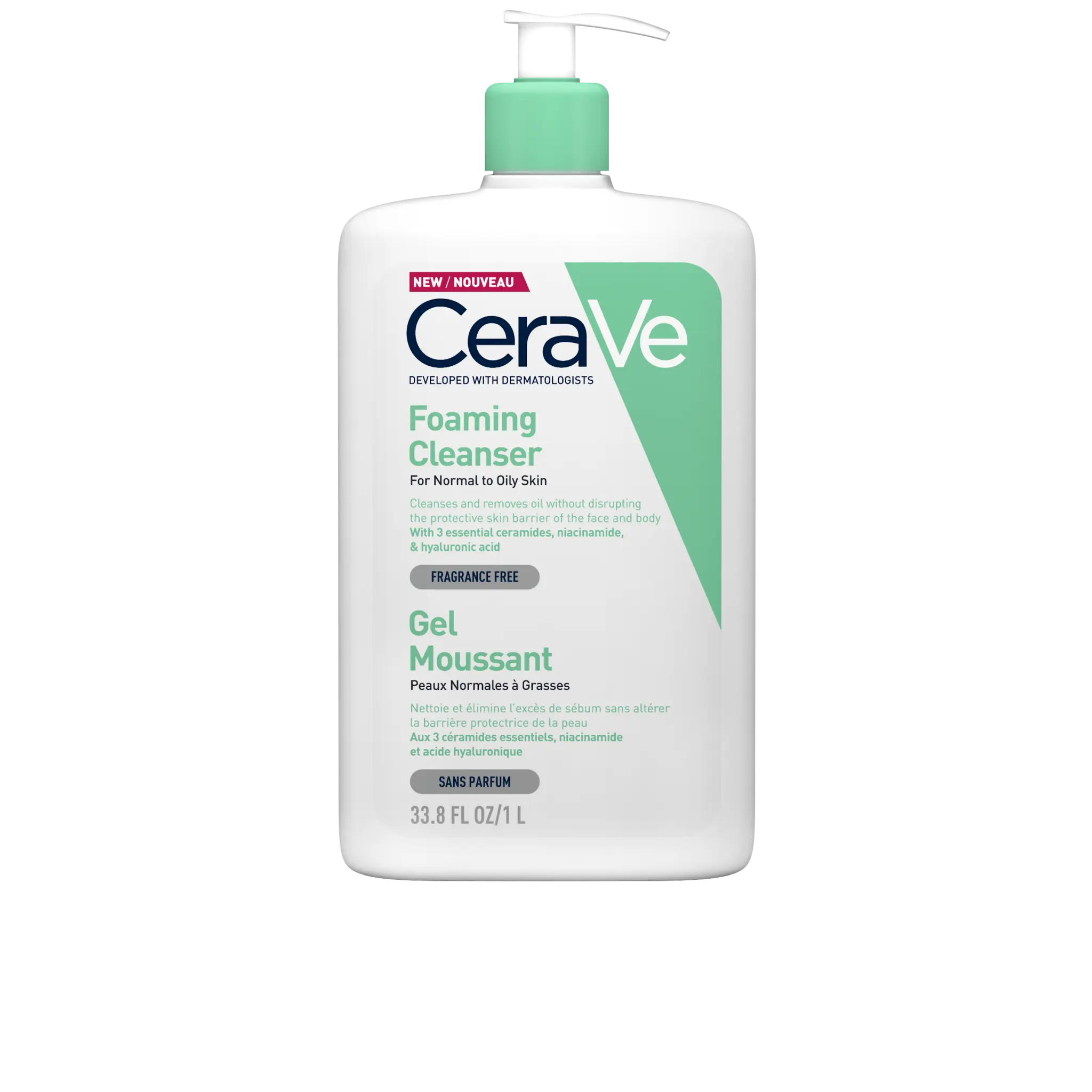 CeraVe Čisticí pěnící gel 1000 ml