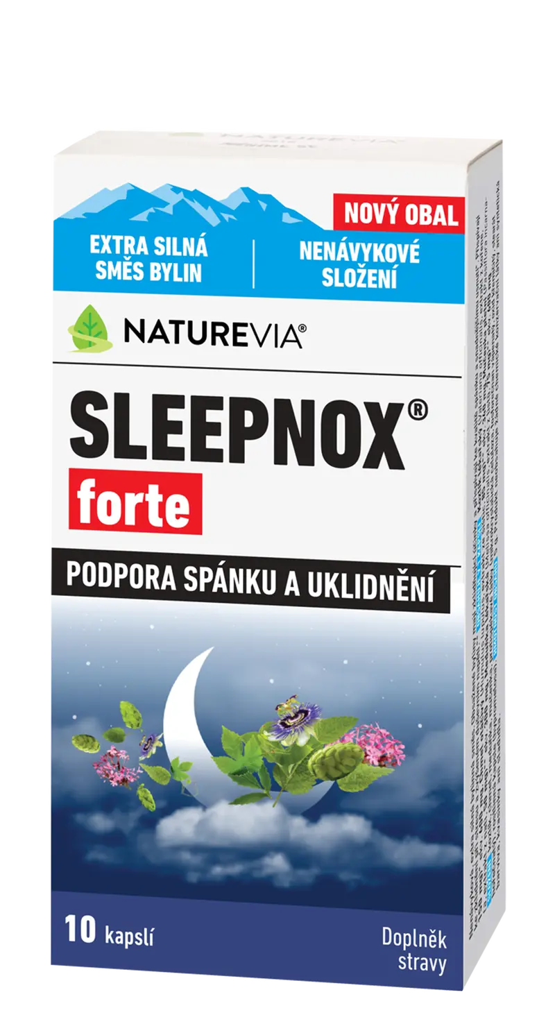 Swiss NatureVia Sleepnox forte 10 kapslí