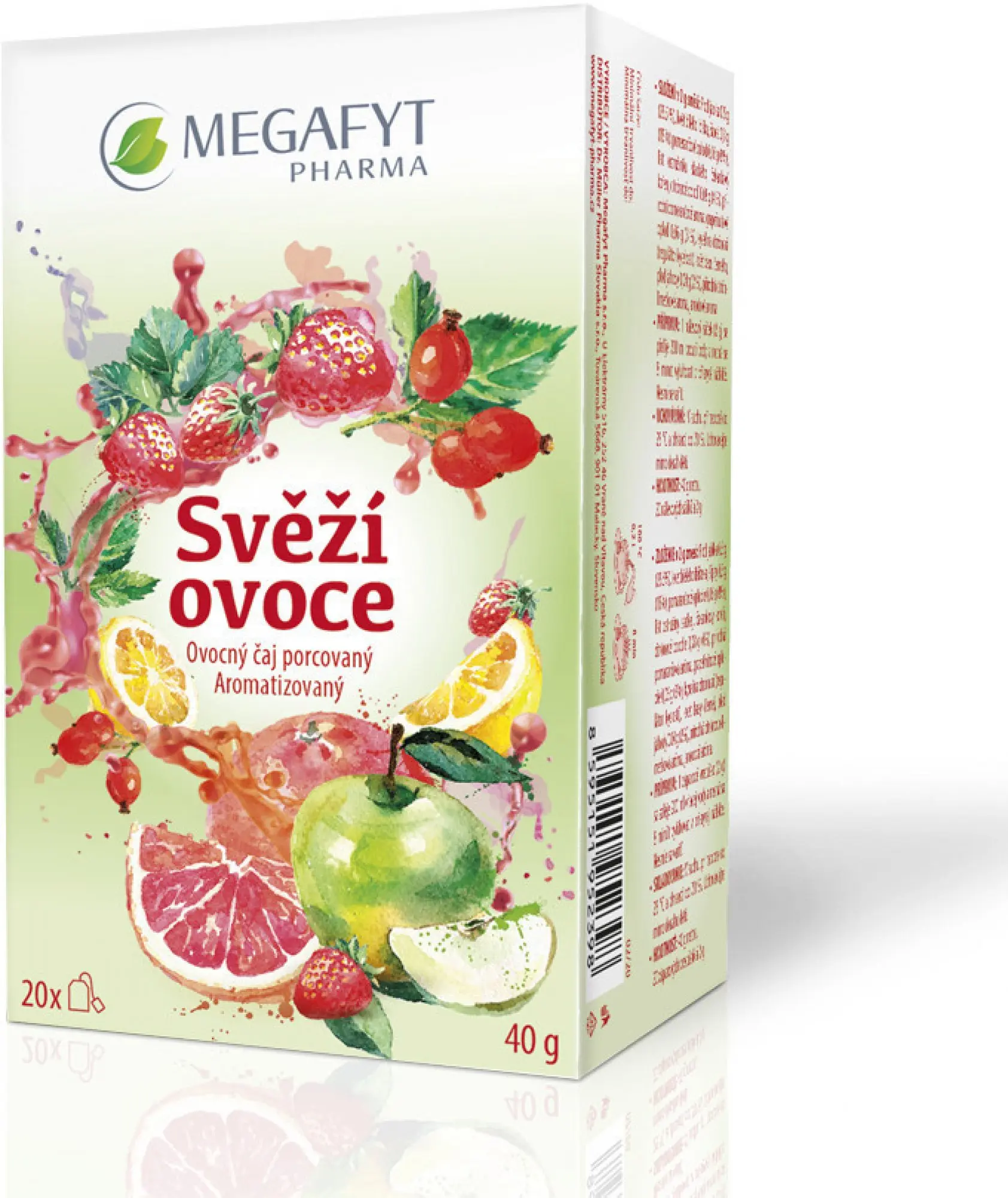 Megafyt Svěží ovoce 20 x 2 g