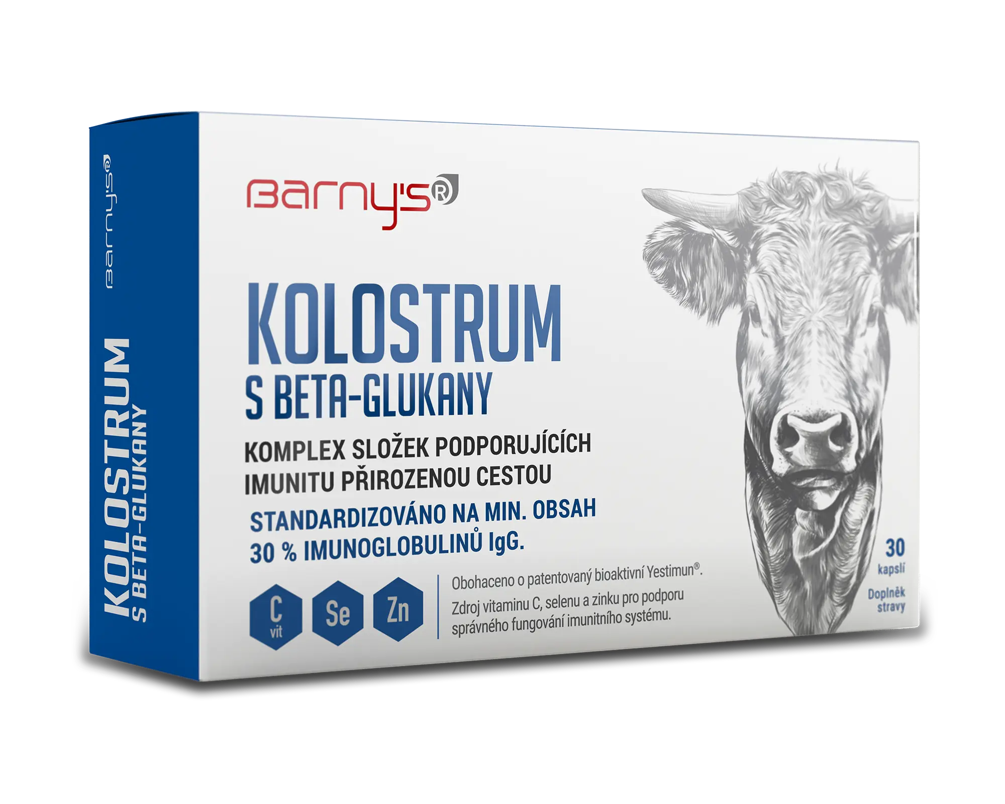 Barny`s Kolostrum synermune 30 kapslí