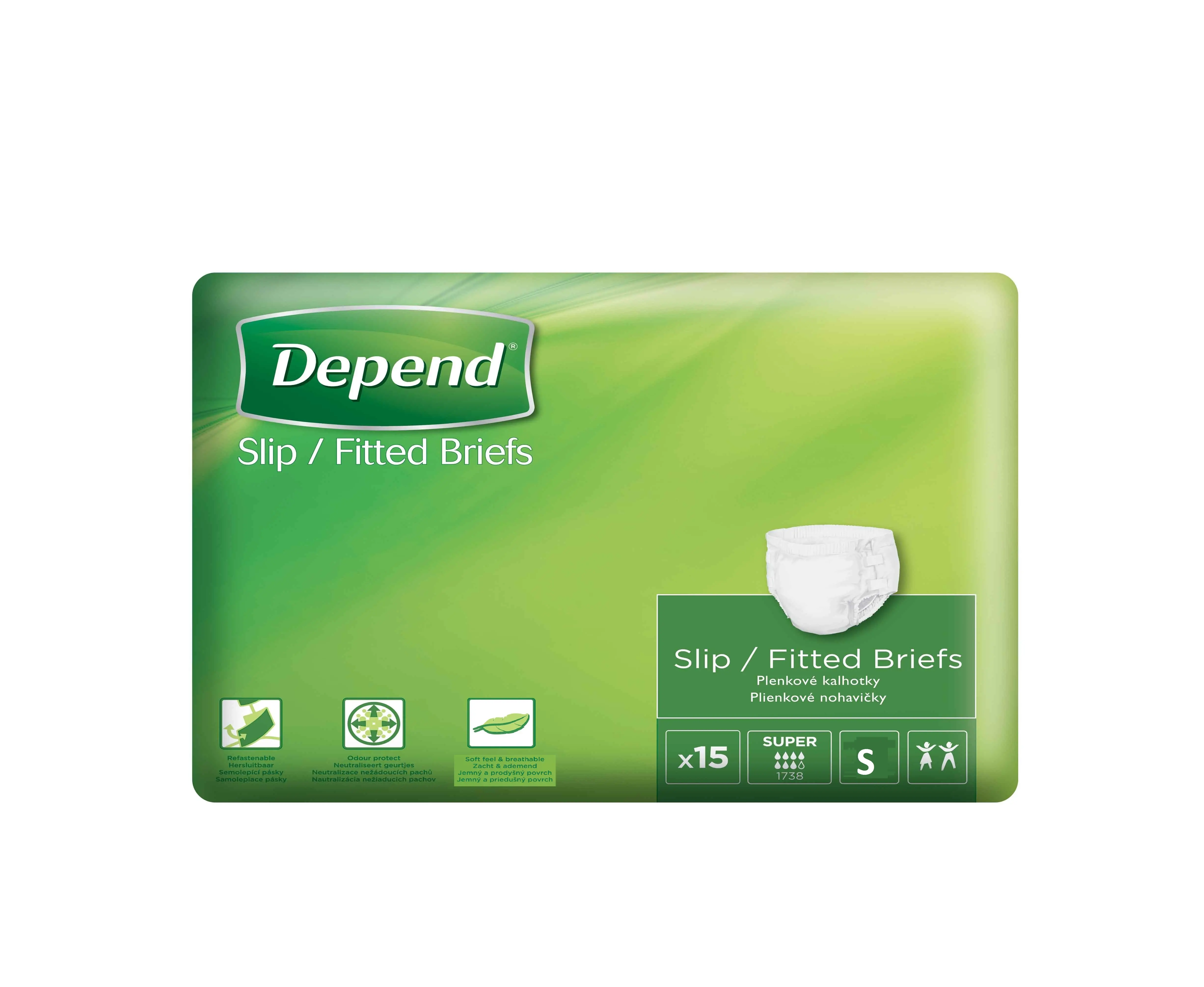 Depend Slip Super S 15 ks