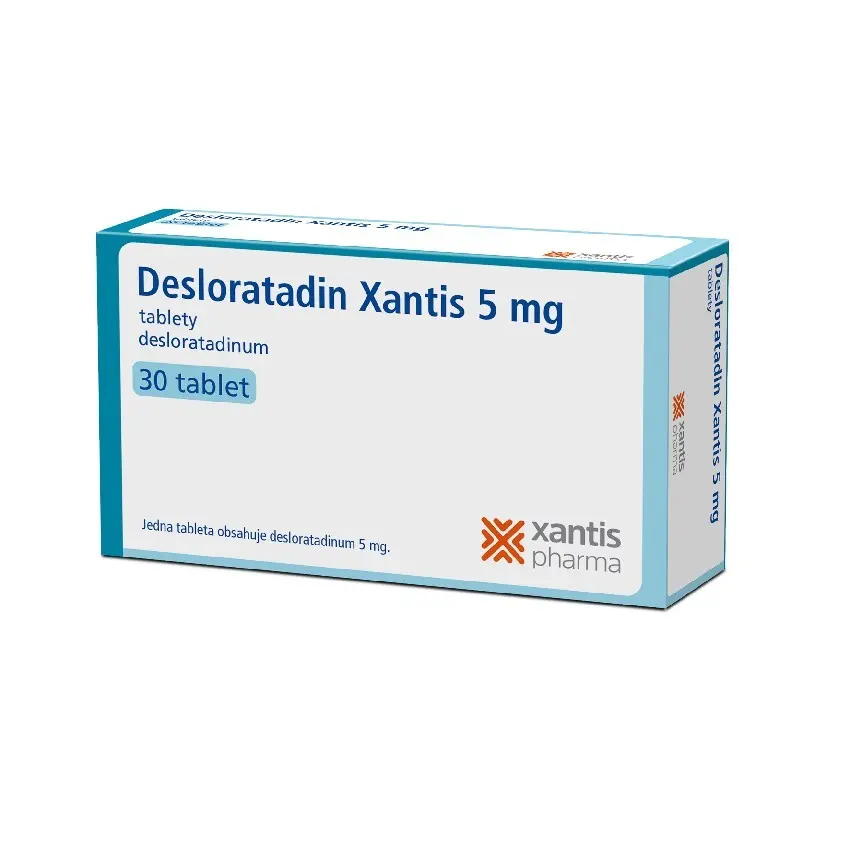 Desloratadin Xantis 5 mg.tbl.nob.30