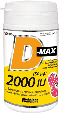 D-Max 2000 IU 90 tablet