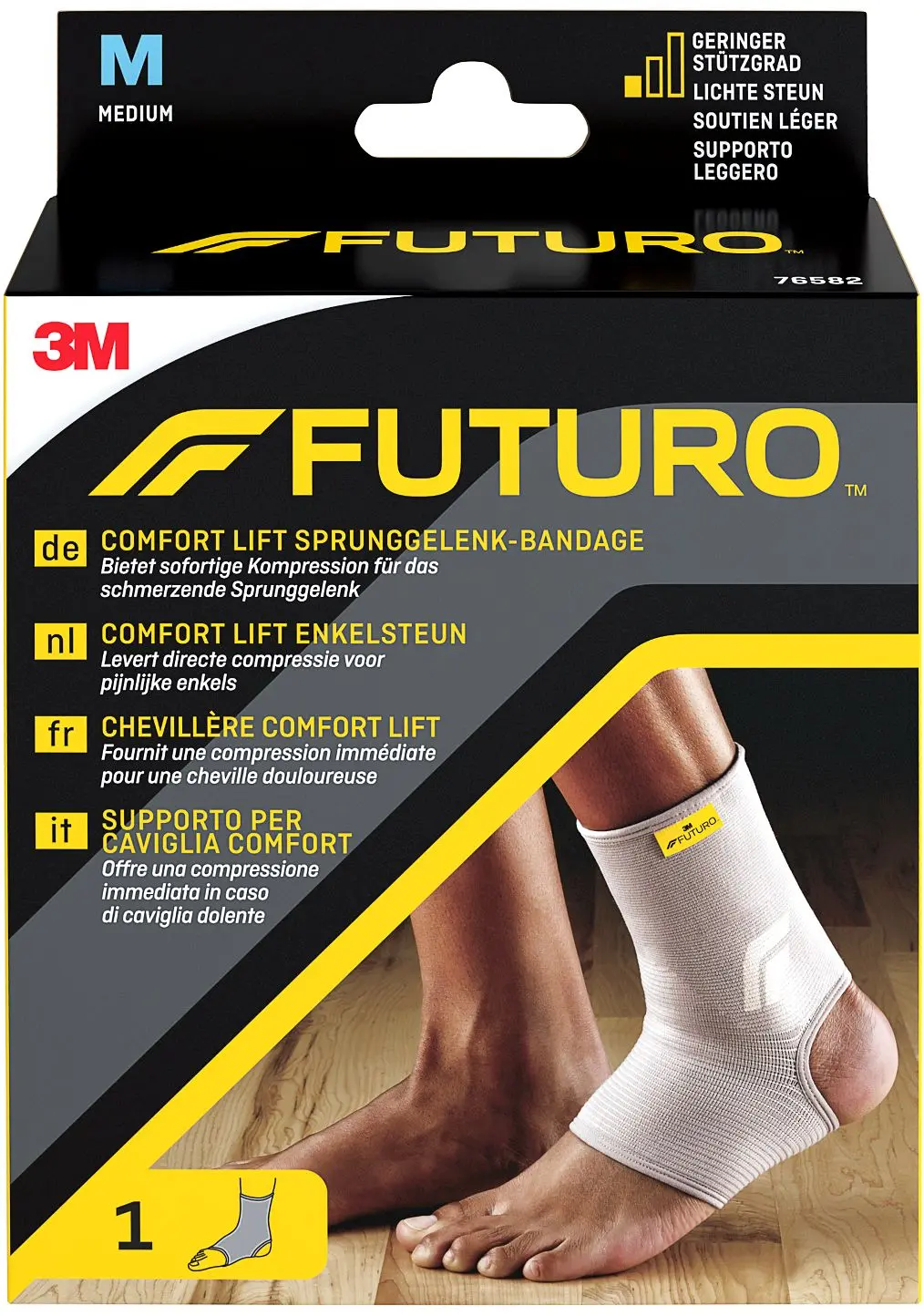 3M Futuro Comfort Lift bandáž hlezenního kloubu vel. M