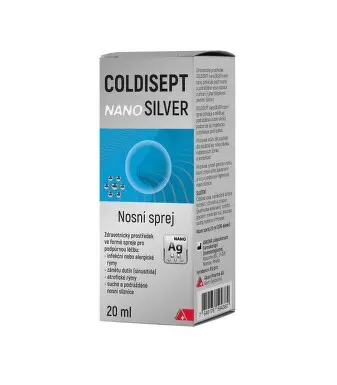 Coldisept nanoSilver nosní sprej 20 ml