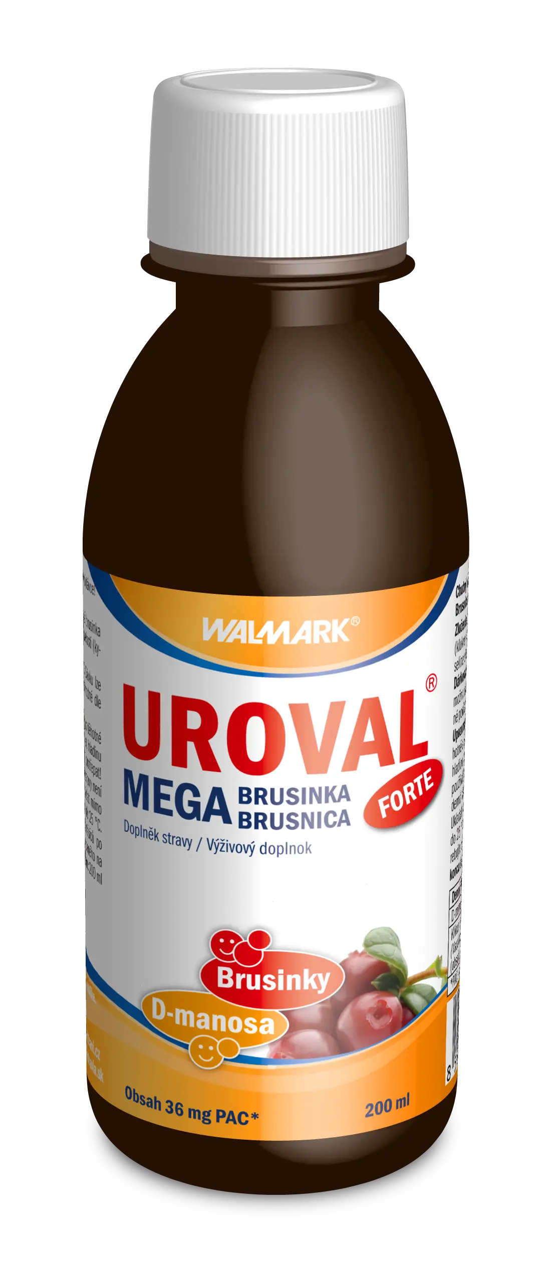 Walmark Uroval Mega Brusinka Forte 200 ml