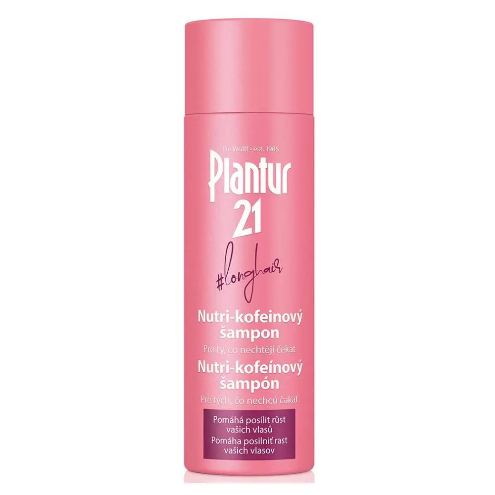 Plantur 21 Nutri-Coffein longhair hydratační šampon 200 ml