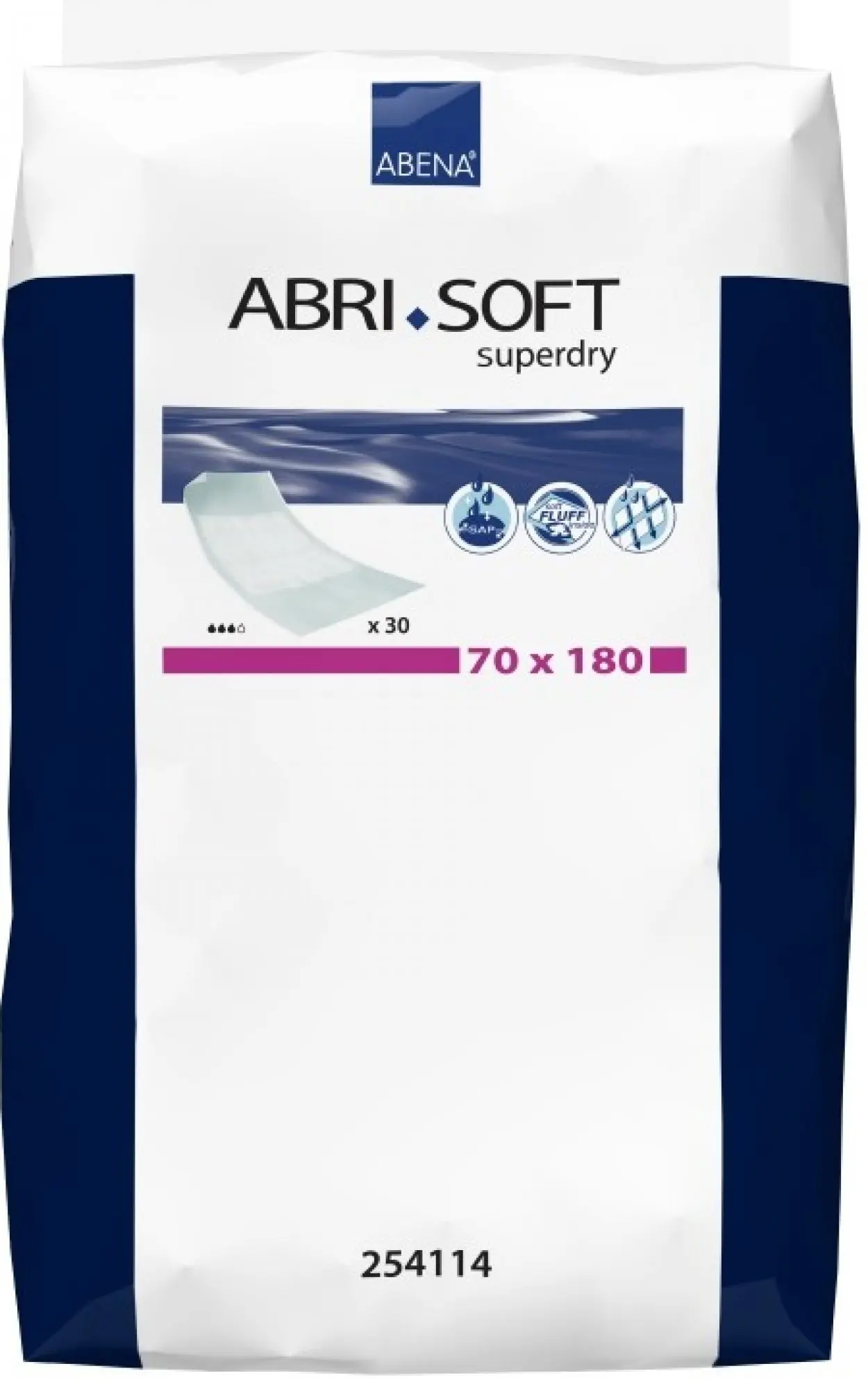 Abena Abri Soft Superdry 70x180 30 ks