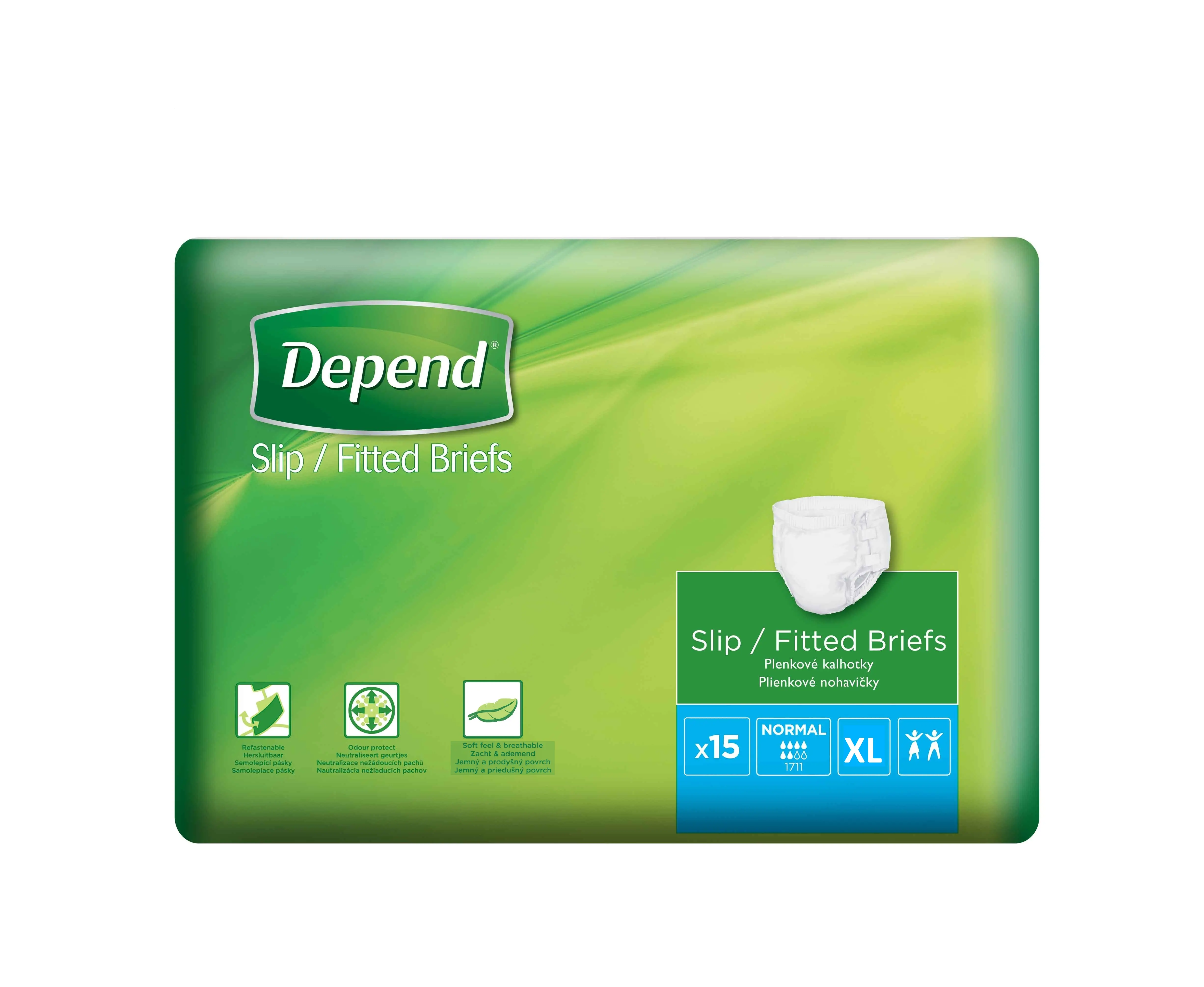 Depend Slip Normal XL 15 ks