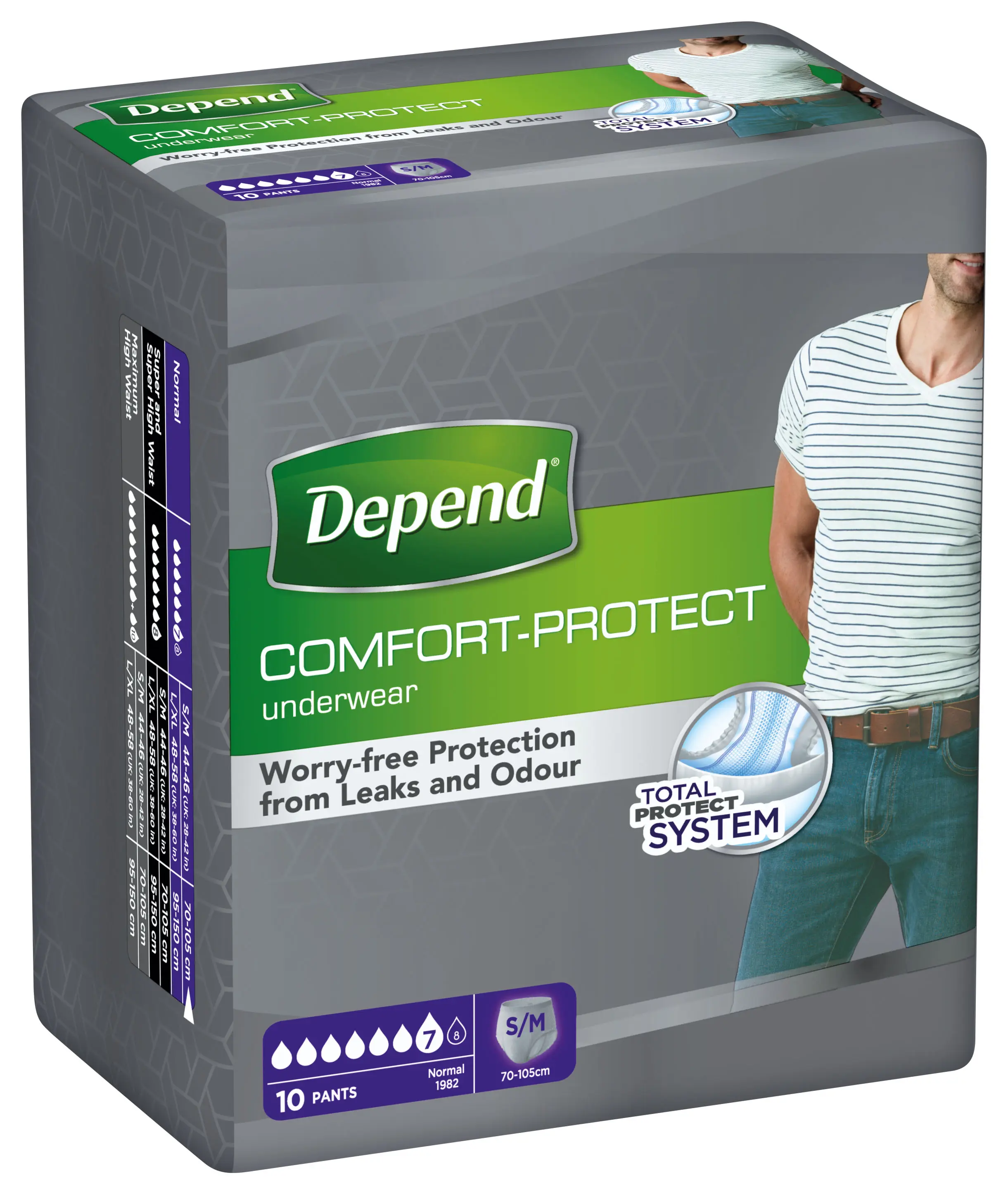 Depend Normal pro muže S/M 10 ks