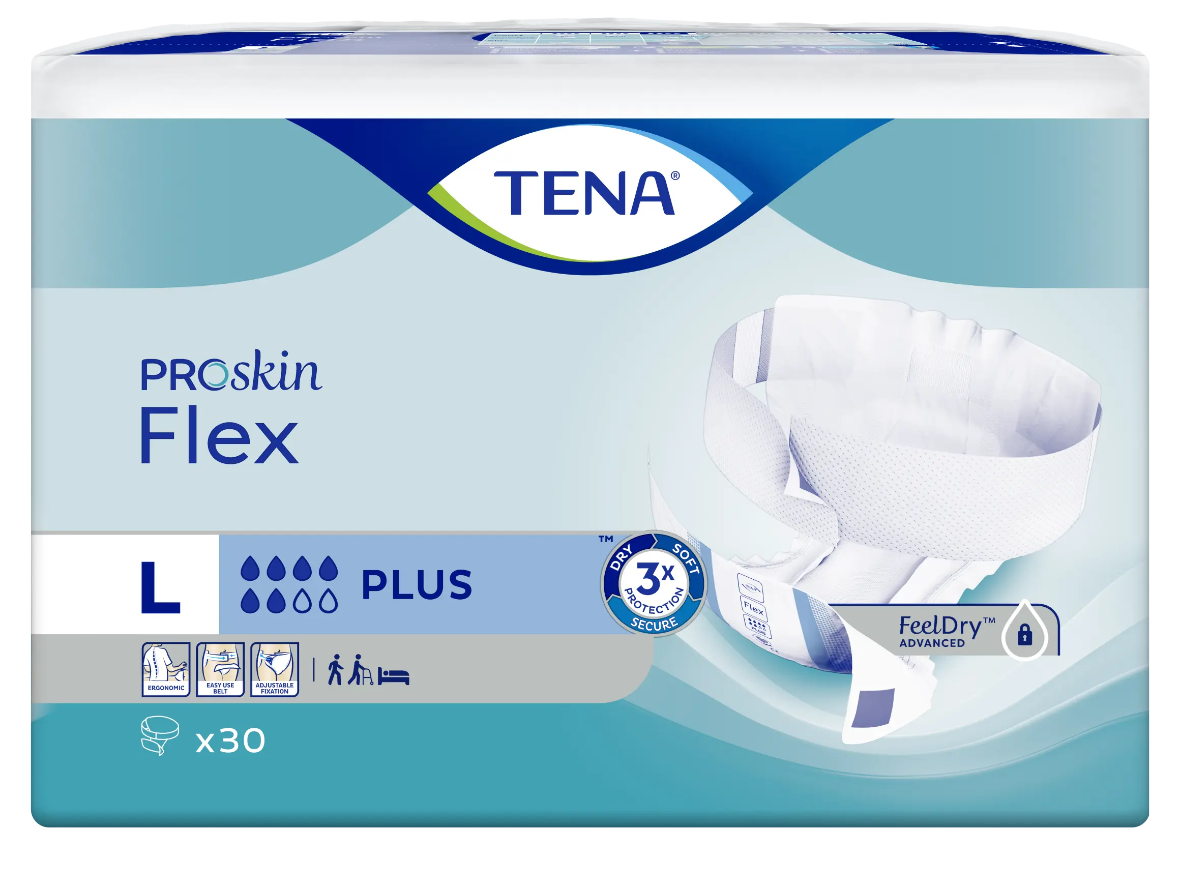 Tena Flex Plus L 30 ks