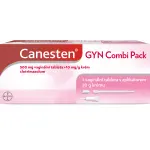Canesten GYN Combi Pack, vaginální tbl 1 ks + krém 20g