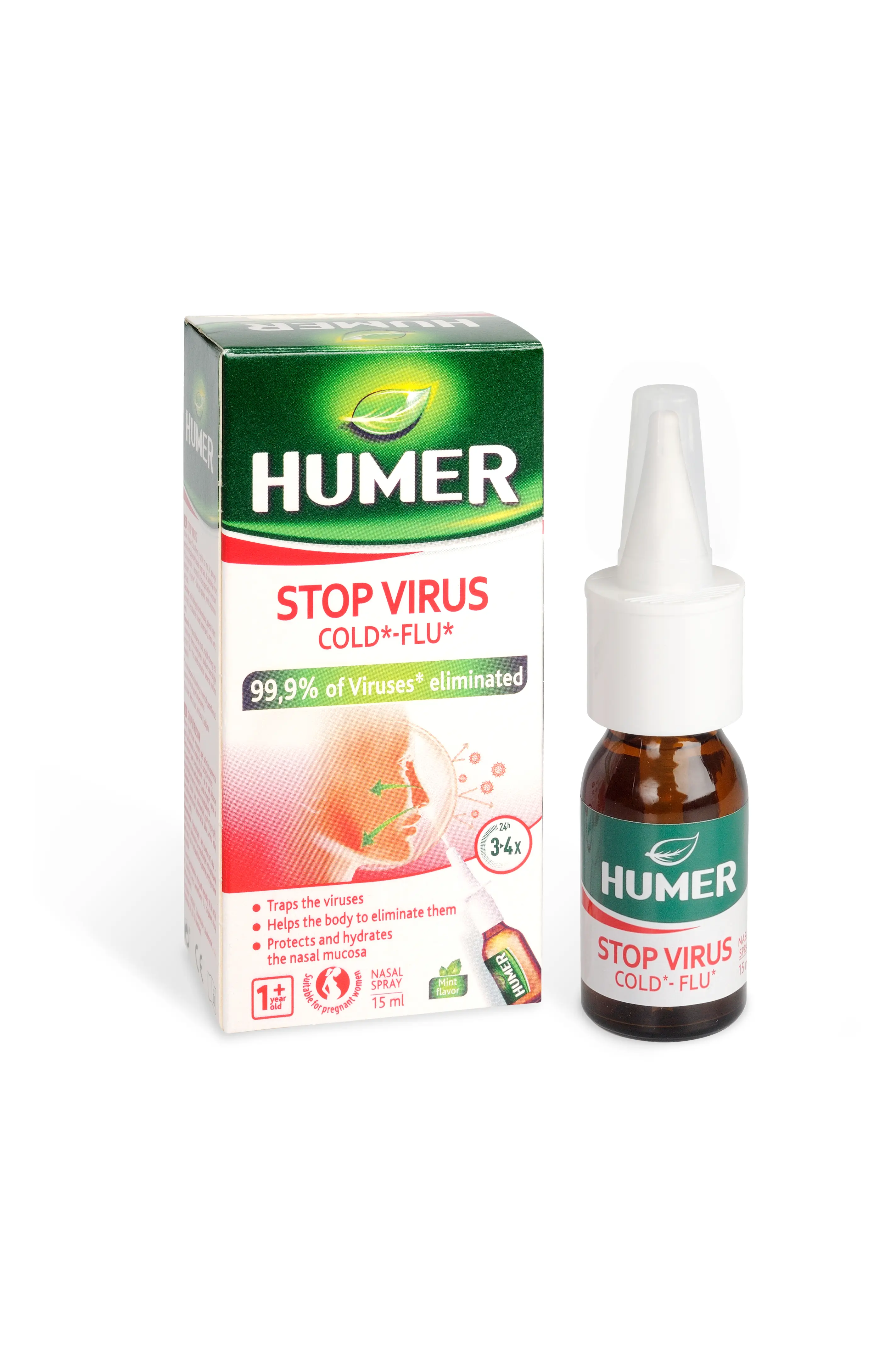 HUMER Stop Virus nosní sprej 15 ml