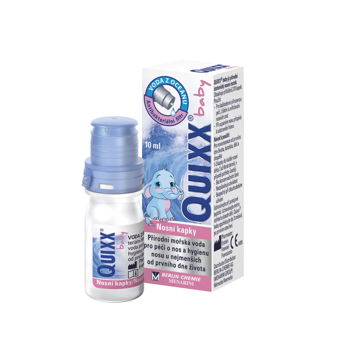 Quixx Baby nosní kapky 10 ml