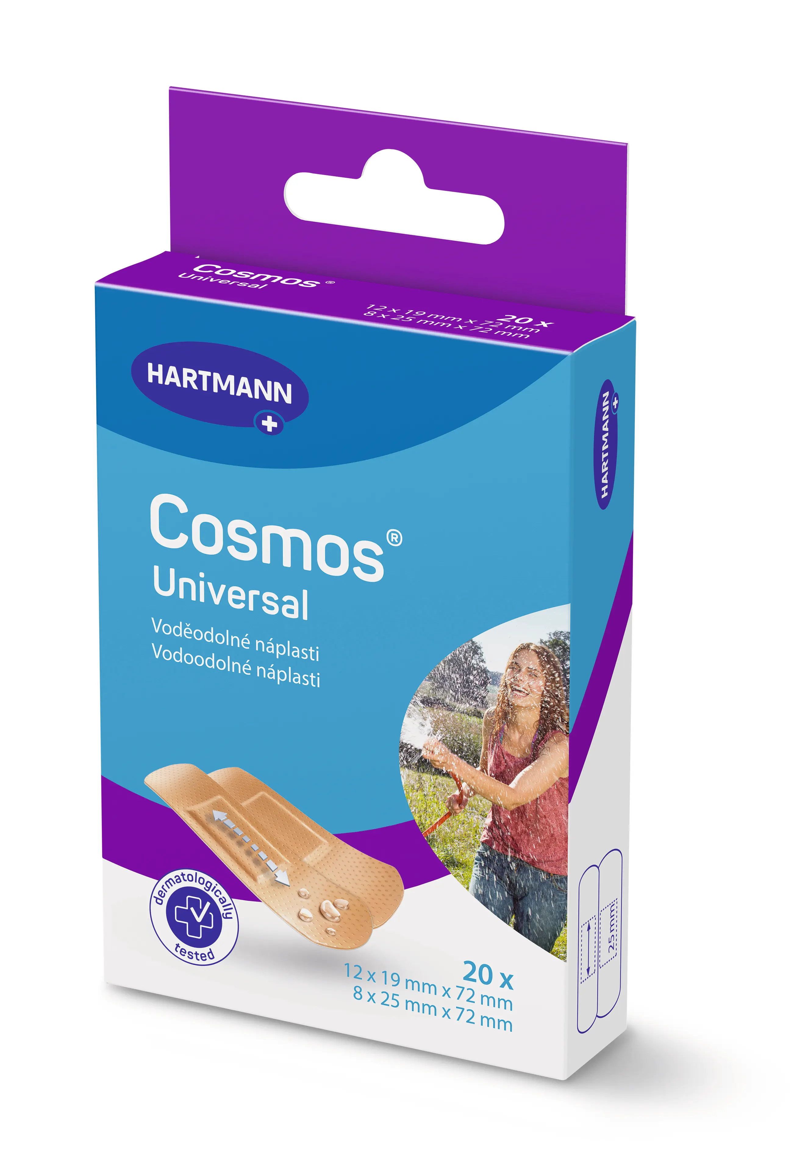 Náplast Cosmos® Voděodolná 20ks 2 velikosti