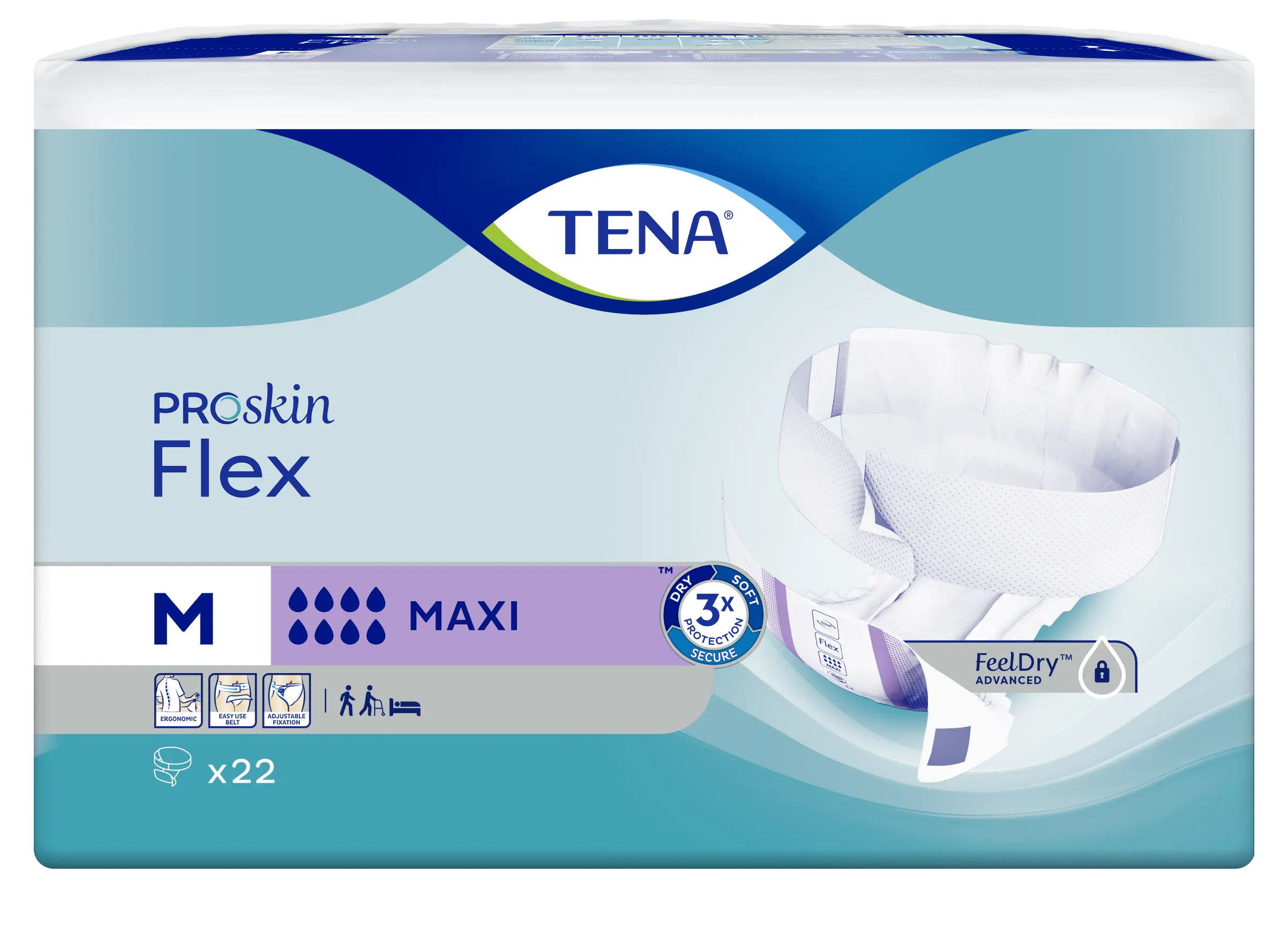 Tena Flex Maxi M 22 ks