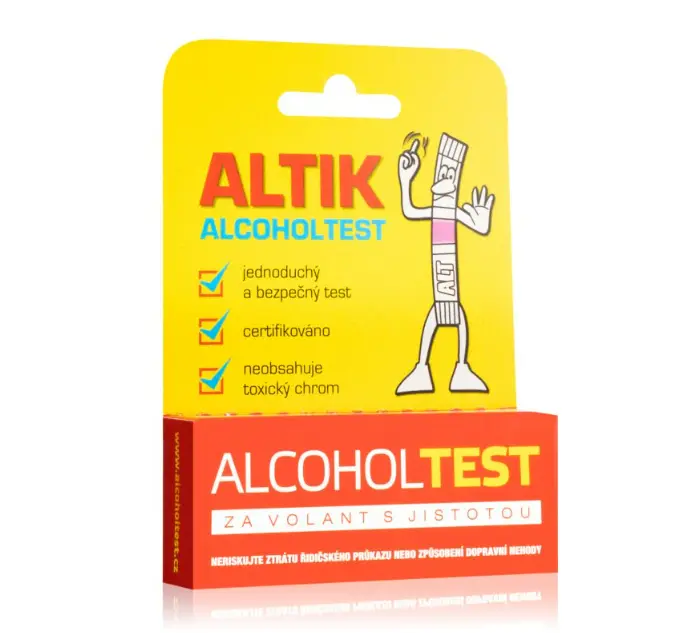 Alkoholtest ALTIK závěs 1 ks