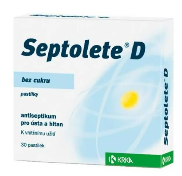 Septolete D orm.pas. 30 x 1 mg