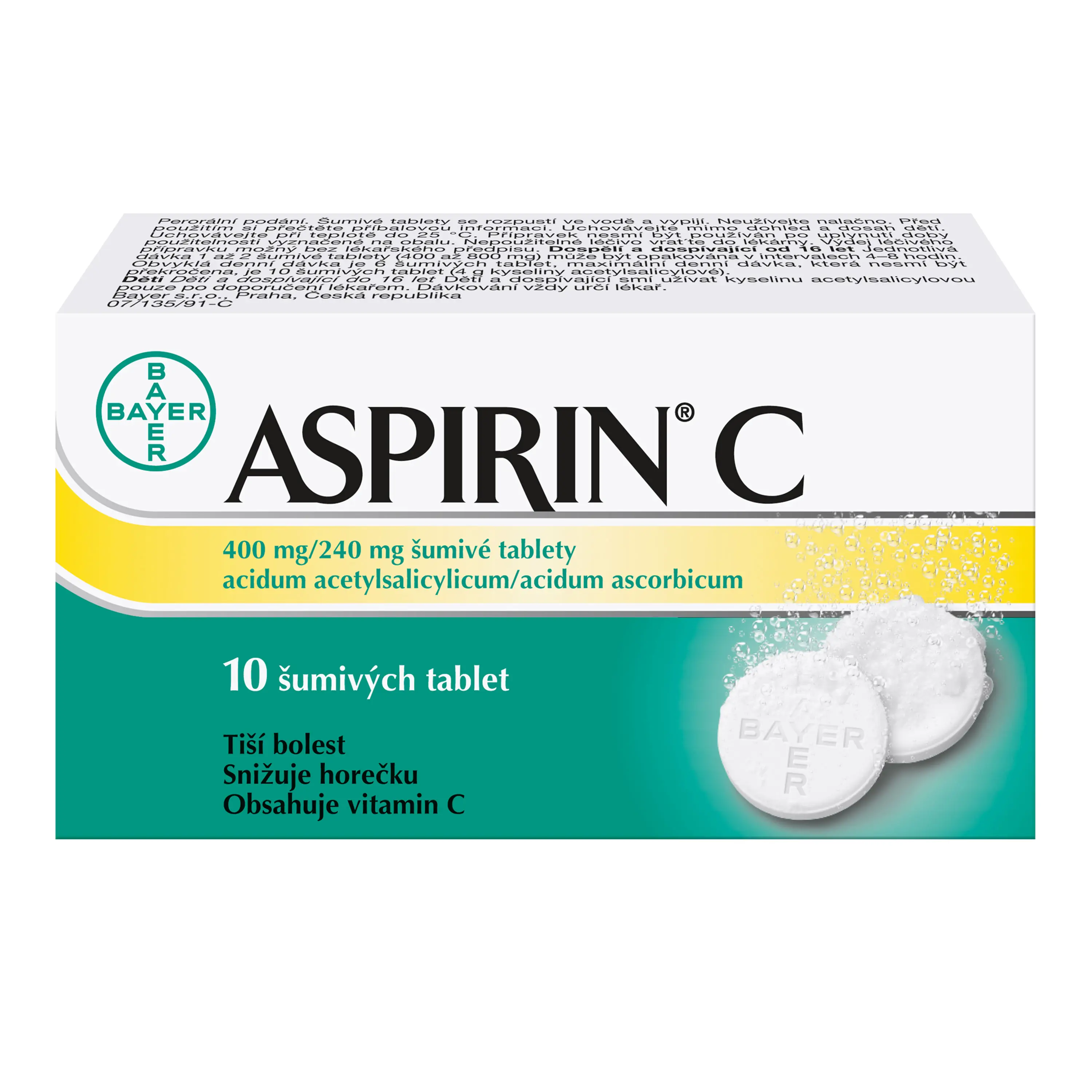 Aspirin C por.tbl.eff.10