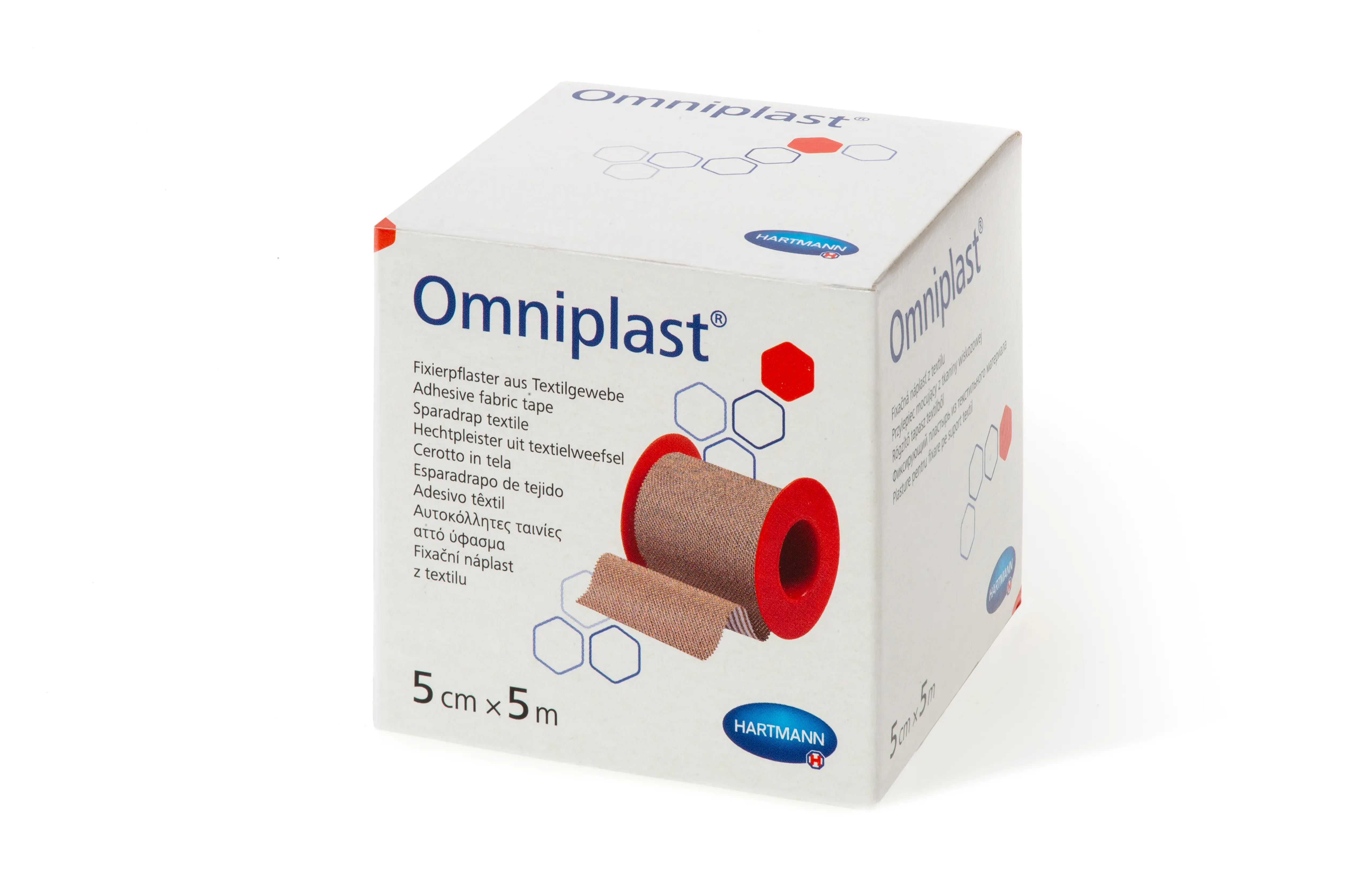 Náplast cívková Omniplast 5cmx5m