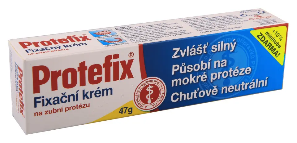 Protefix Fixační krém 47 g + 4 ml