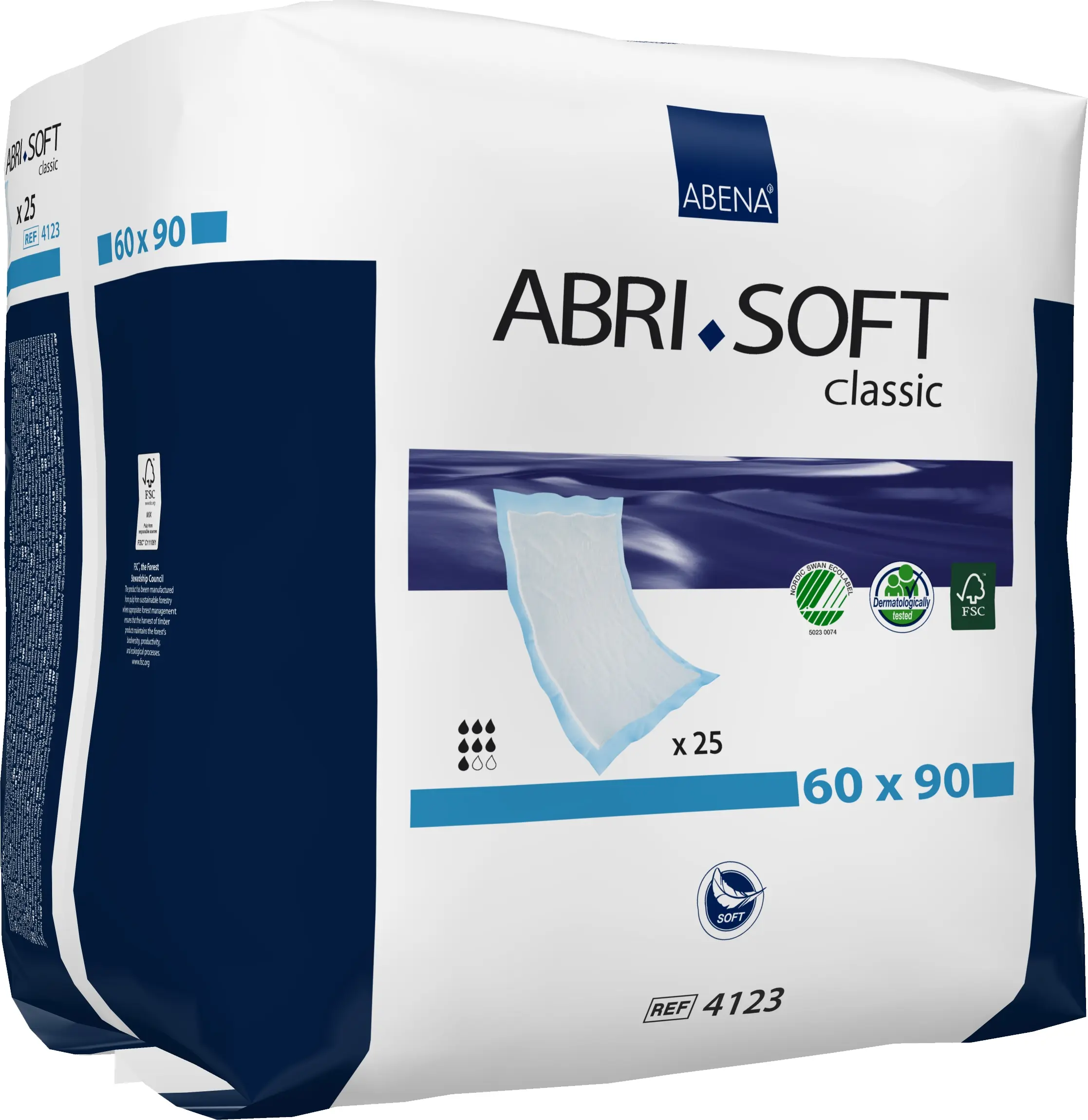 Abri Soft inkontinenční podložky 25 ks 60x90