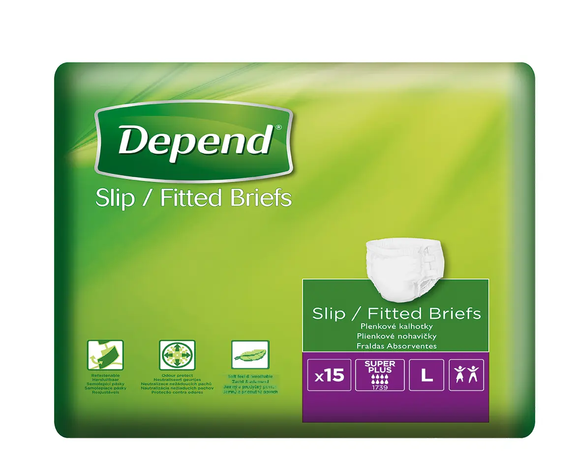Depend Slip Super Plus L 15 ks