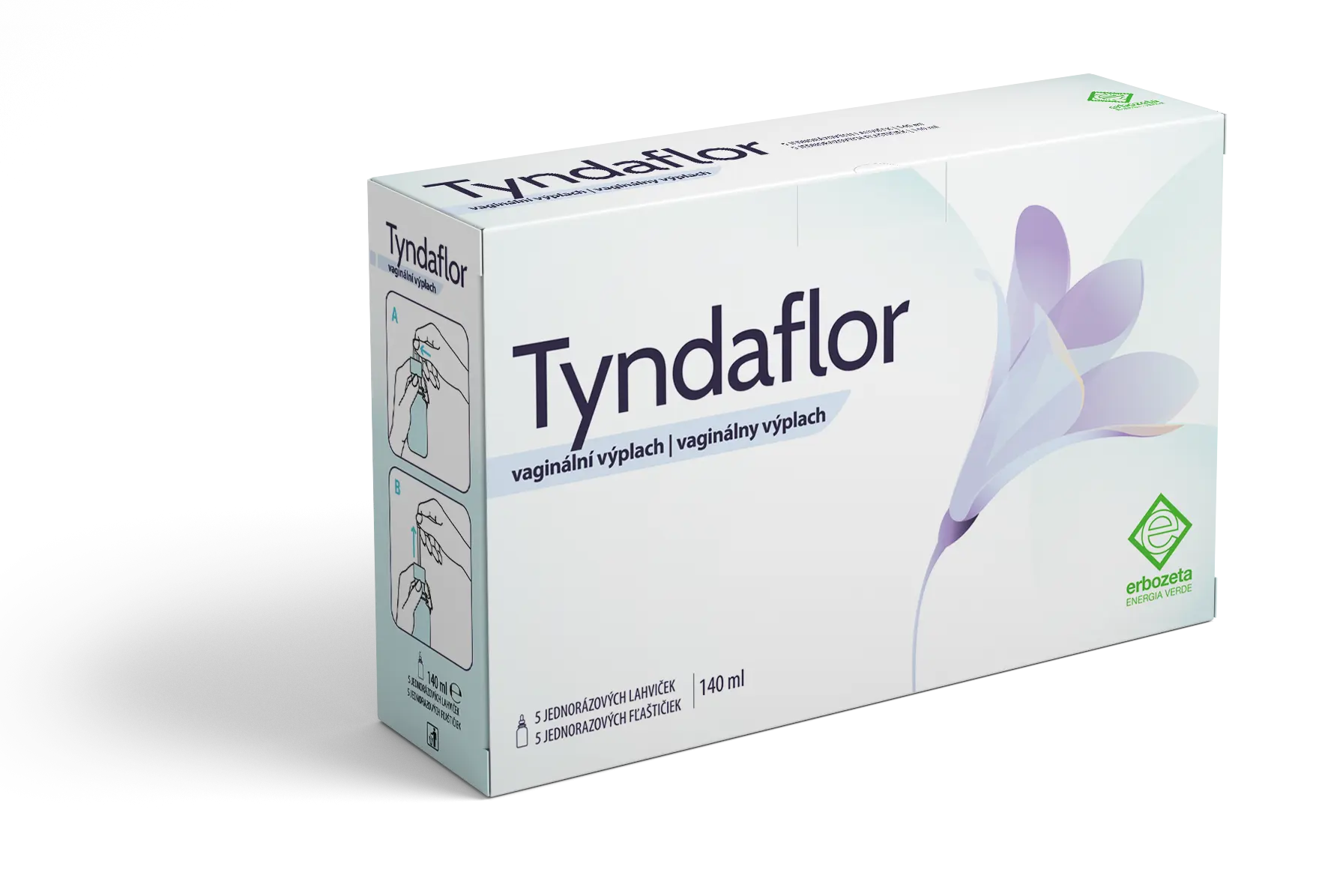 Tyndaflor vaginální výplach 5 x 140 ml